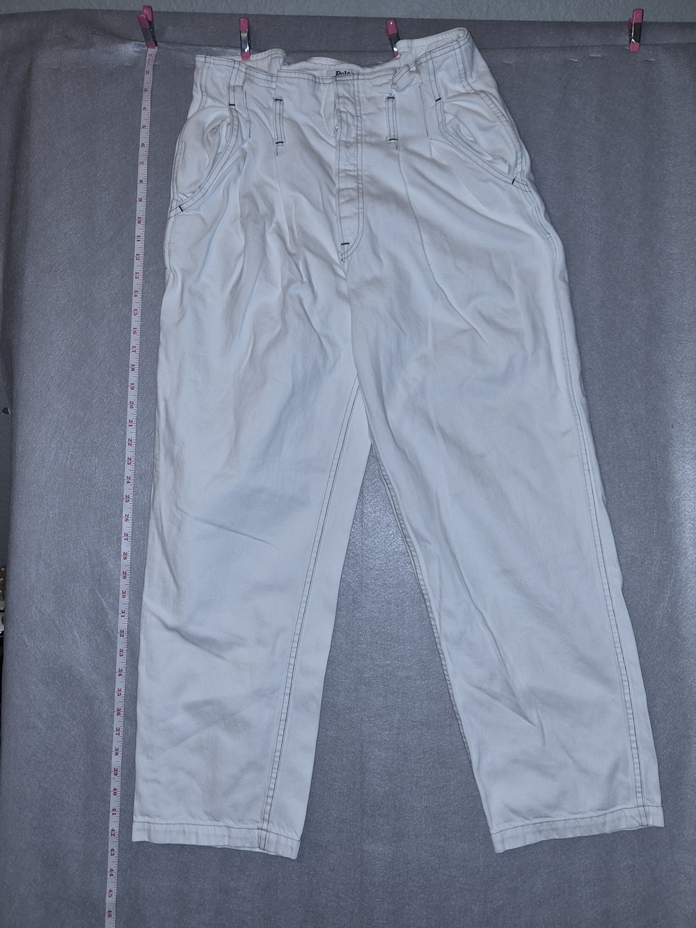 Polo Ralph Lauren White Utility Pants – Women’s Size 28 US 6 Polo Ralph Laure